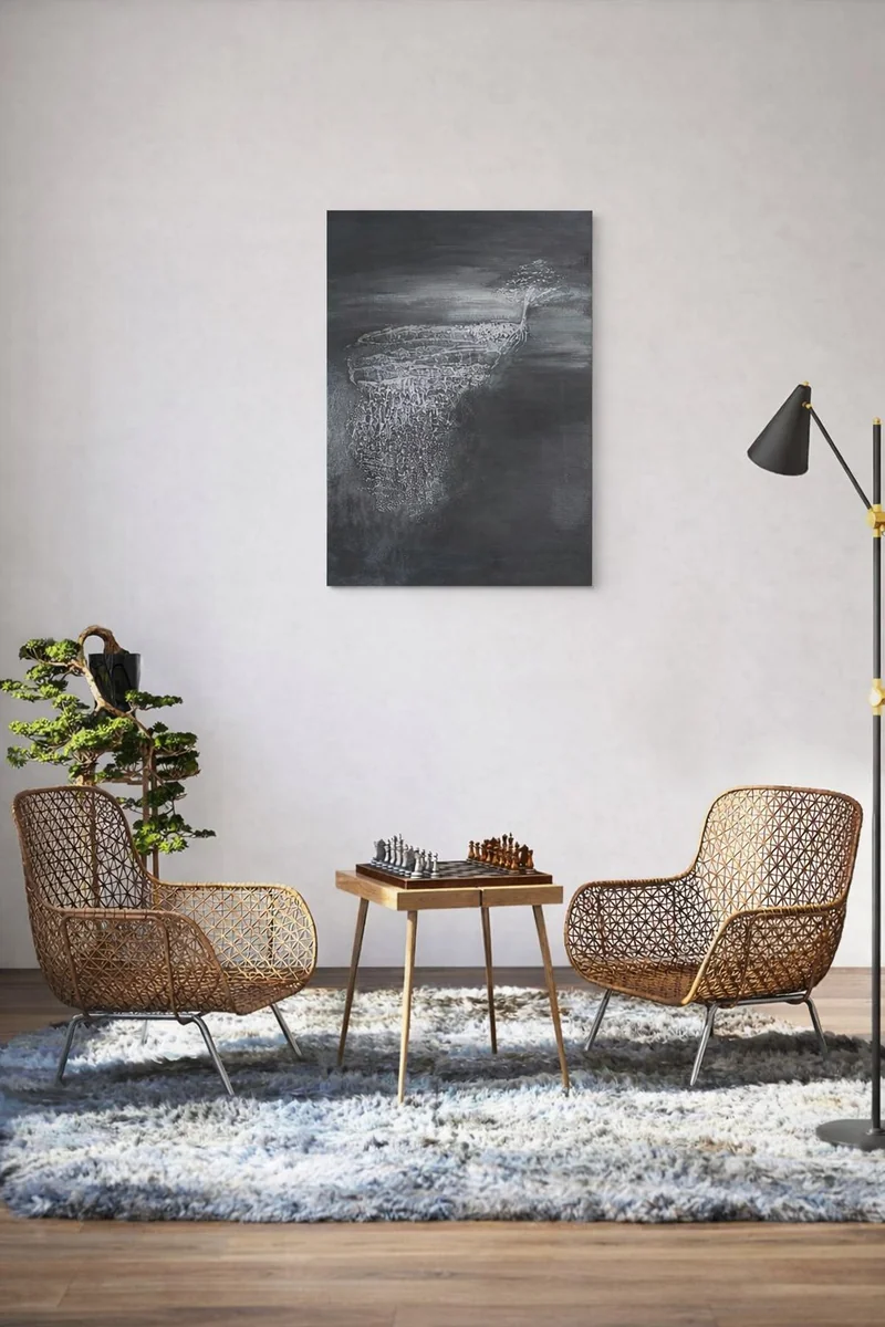 Картина "На краю тишины"